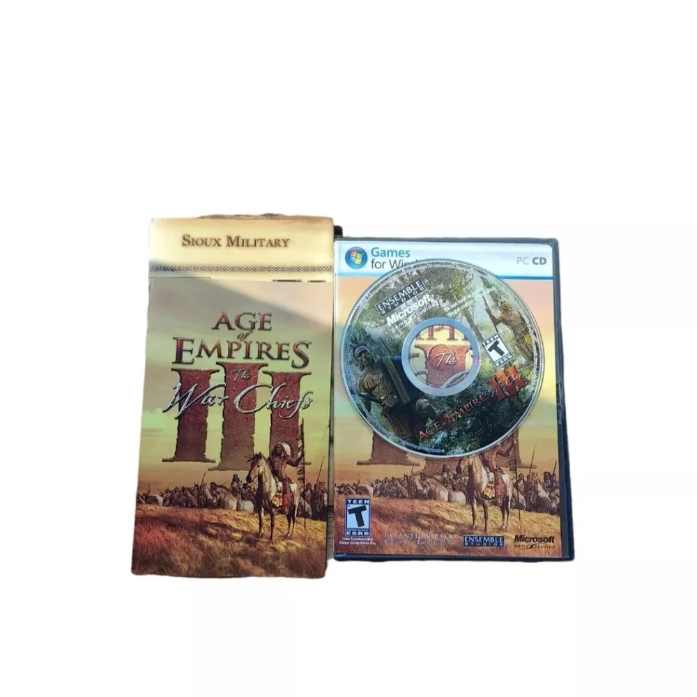 Age Of Empires 3 The War Chiefs Expansion PC Gaming AOE